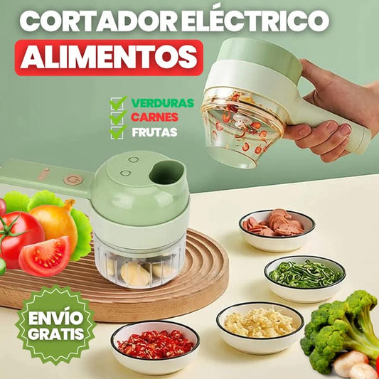 Cortador de verduras eléctrico multifunc